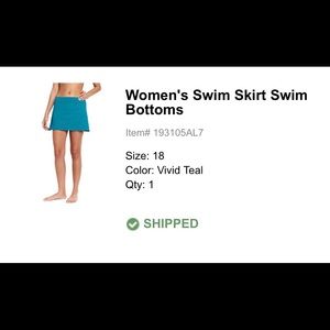 Lands’ End Women's Swim Skirt Swim Bottoms